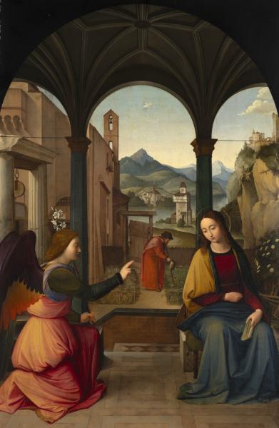 Une œuvre exceptionnelle de Johann Friedrich Overbeck (Lübeck, 1789- Rome, 1869)